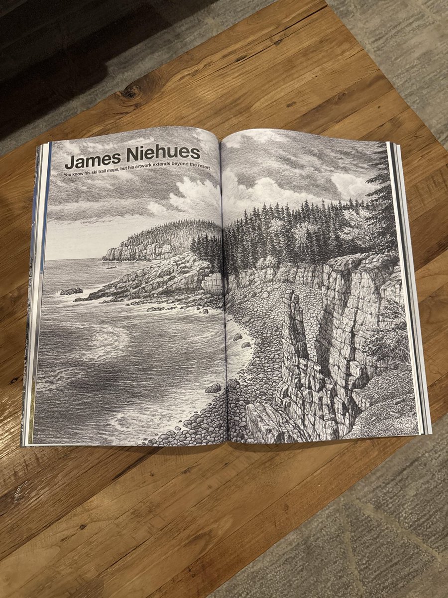 JamesNiehues's tweet photo. It’s an honor to find my graphite sketches amongst the pages of Mountain Gazette, Issue 206. Thanks for the feature, folks!
𖧥
𖧥
𖧥
#PrintIsNotDead #MountainGazette #PrintMedia https://t.co/xhxuIEAUg9