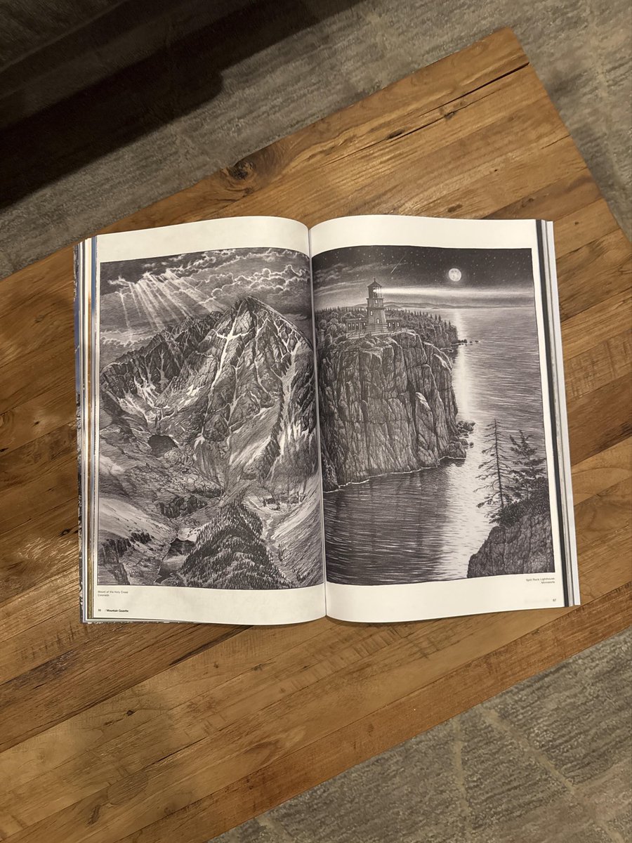 JamesNiehues's tweet photo. It’s an honor to find my graphite sketches amongst the pages of Mountain Gazette, Issue 206. Thanks for the feature, folks!
𖧥
𖧥
𖧥
#PrintIsNotDead #MountainGazette #PrintMedia https://t.co/xhxuIEAUg9