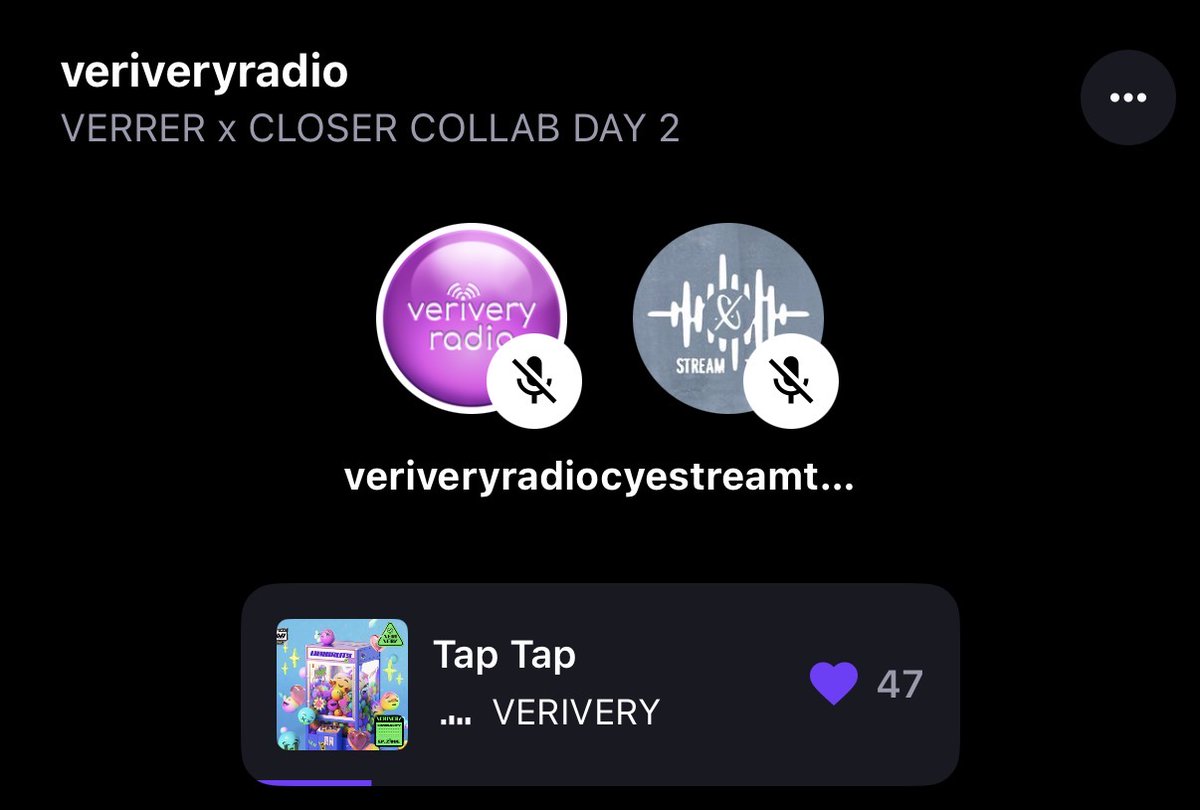 cyestreamteam's tweet photo. [🔴] LIVE NOW

We're on air for DAY TWO of our #CLOSEYOUREYES x #VERIVERY streaming collaboration over on stationhead!

Join us on @VERIVERYradio's station to stream with us! Don't forget to log in and connect your Spotify or Apple Music account 💙

🕒 10am - 12pm KST
📻 https://t.co/BSWiknAWqX

#CLOSEYOUREYES #CYE #클로즈유어아이즈
#VERIVERY #베리베리 @VERRER_INA