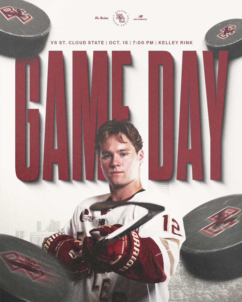 BC_MHockey's tweet photo. Thursday Night Hockey on home ice! https://t.co/lqLeEfqsSD