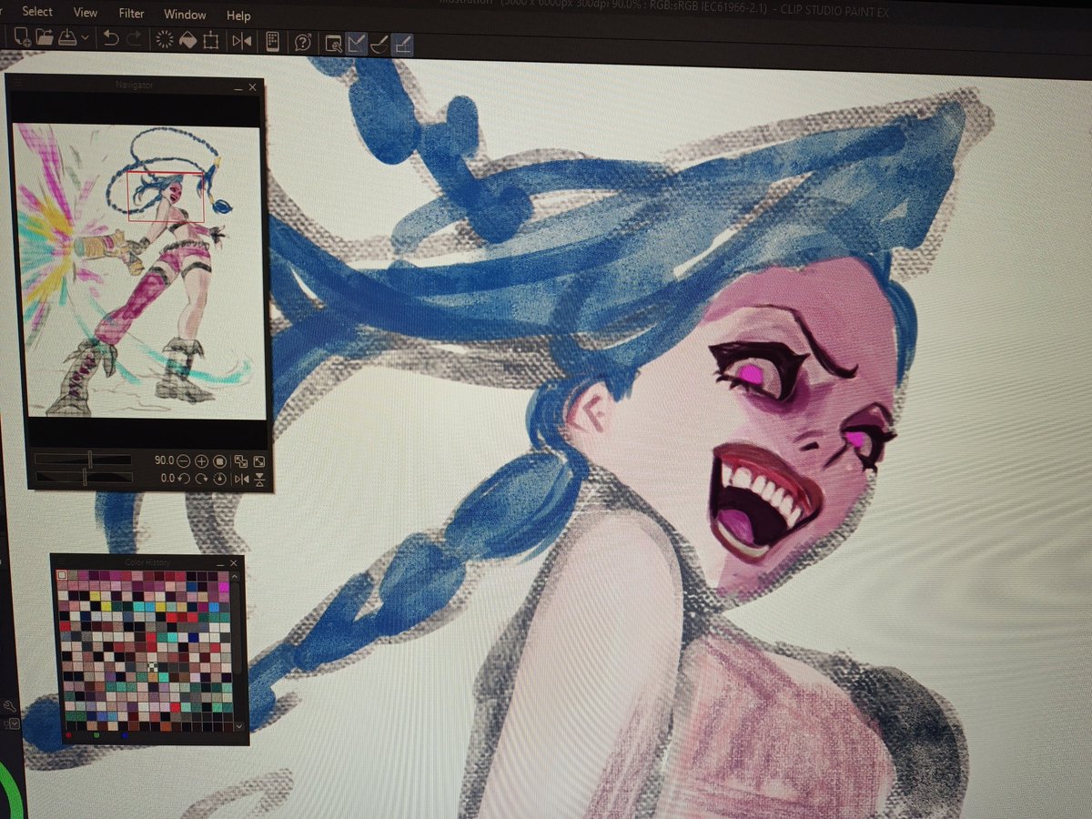 lunariskiss's tweet photo. in progress
#jinx #leagueoflegends #arcane https://t.co/9i6hYJADql