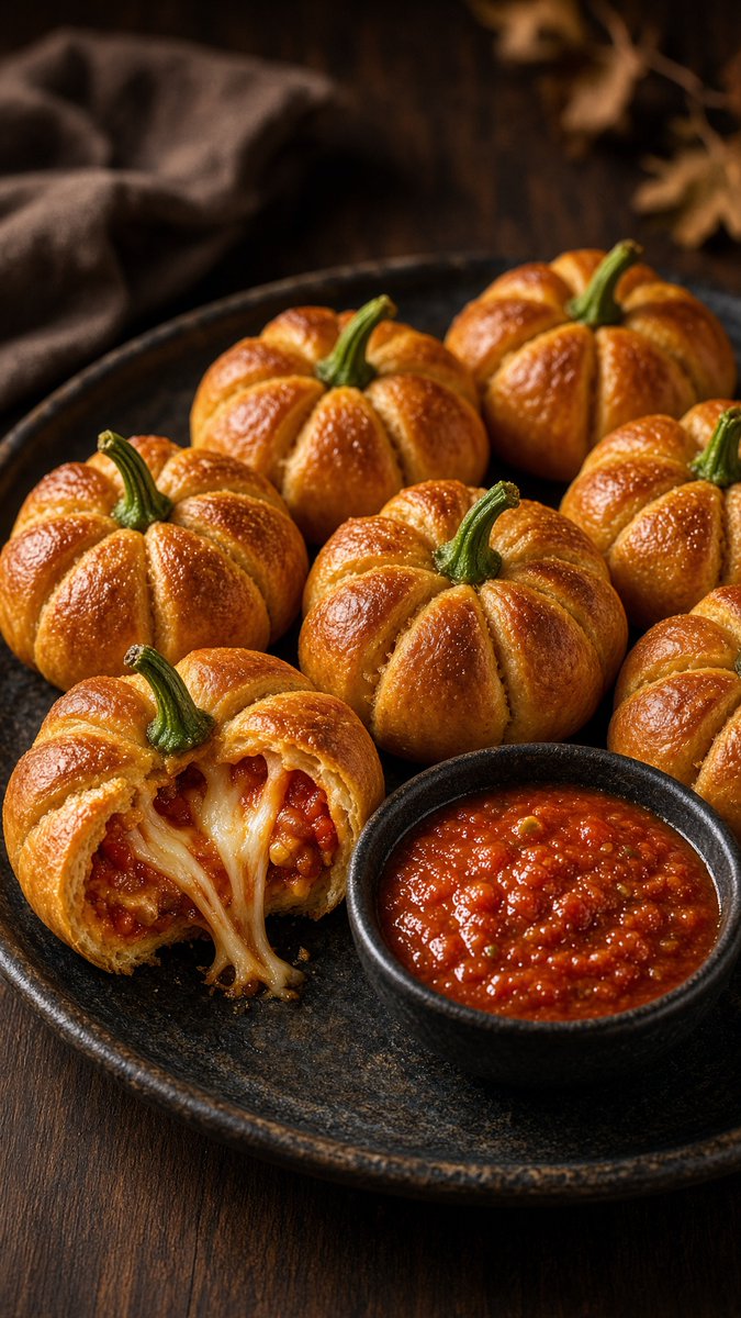 seasoingseasons's tweet photo. These aren't ordinary pumpkin snacks. They're pizza dough shaped into adorable mini pumpkins! 🍕🎃 Perfect for a savory Halloween treat. Full recipe in my bio.

#JayVilasPalace #JAつがる弘前 #PhôDâm https://t.co/kCcb6YcJH4