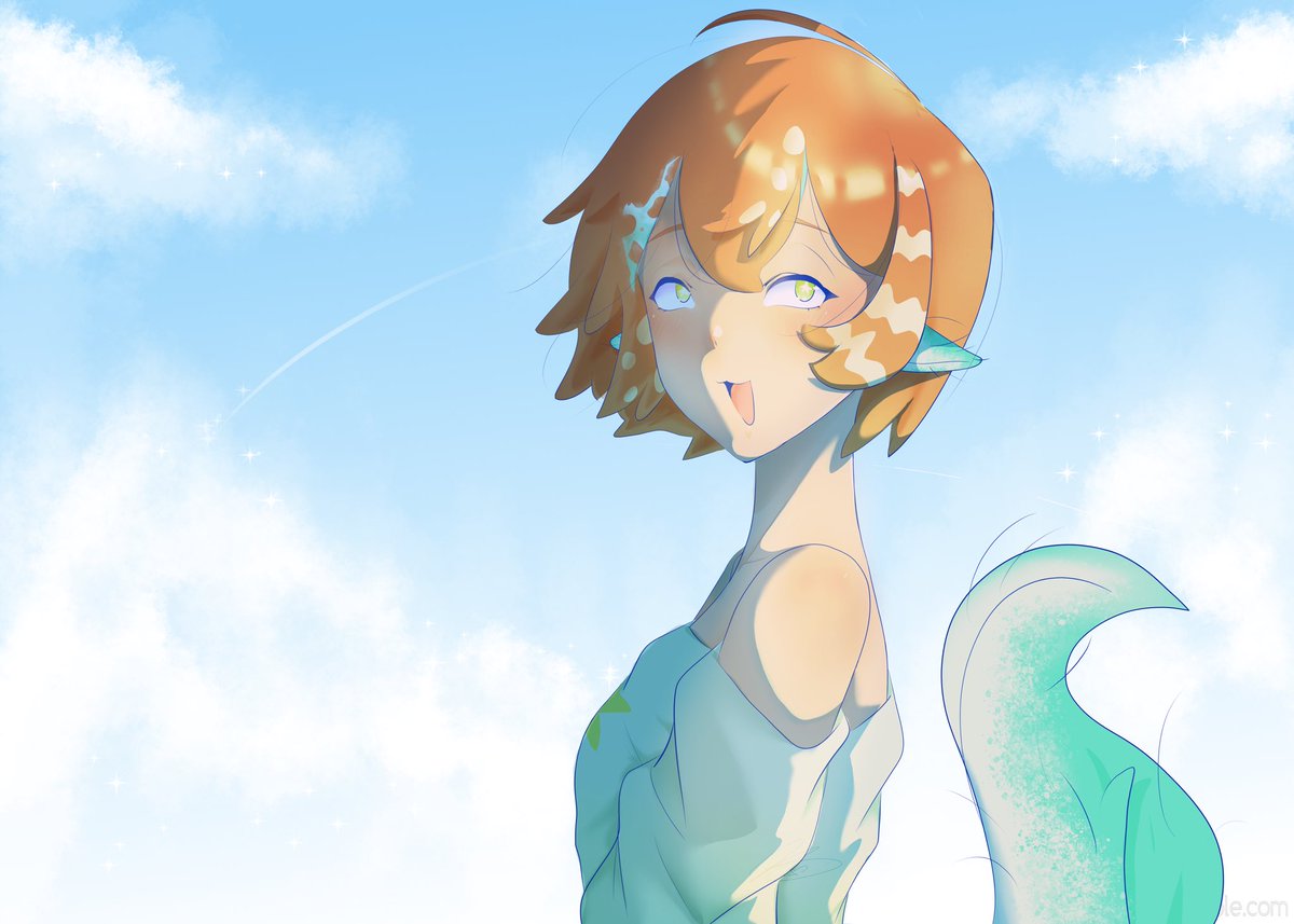tibuko_'s tweet photo. *chucks art at you*
#oc #drawing https://t.co/2qX1IrlBgh