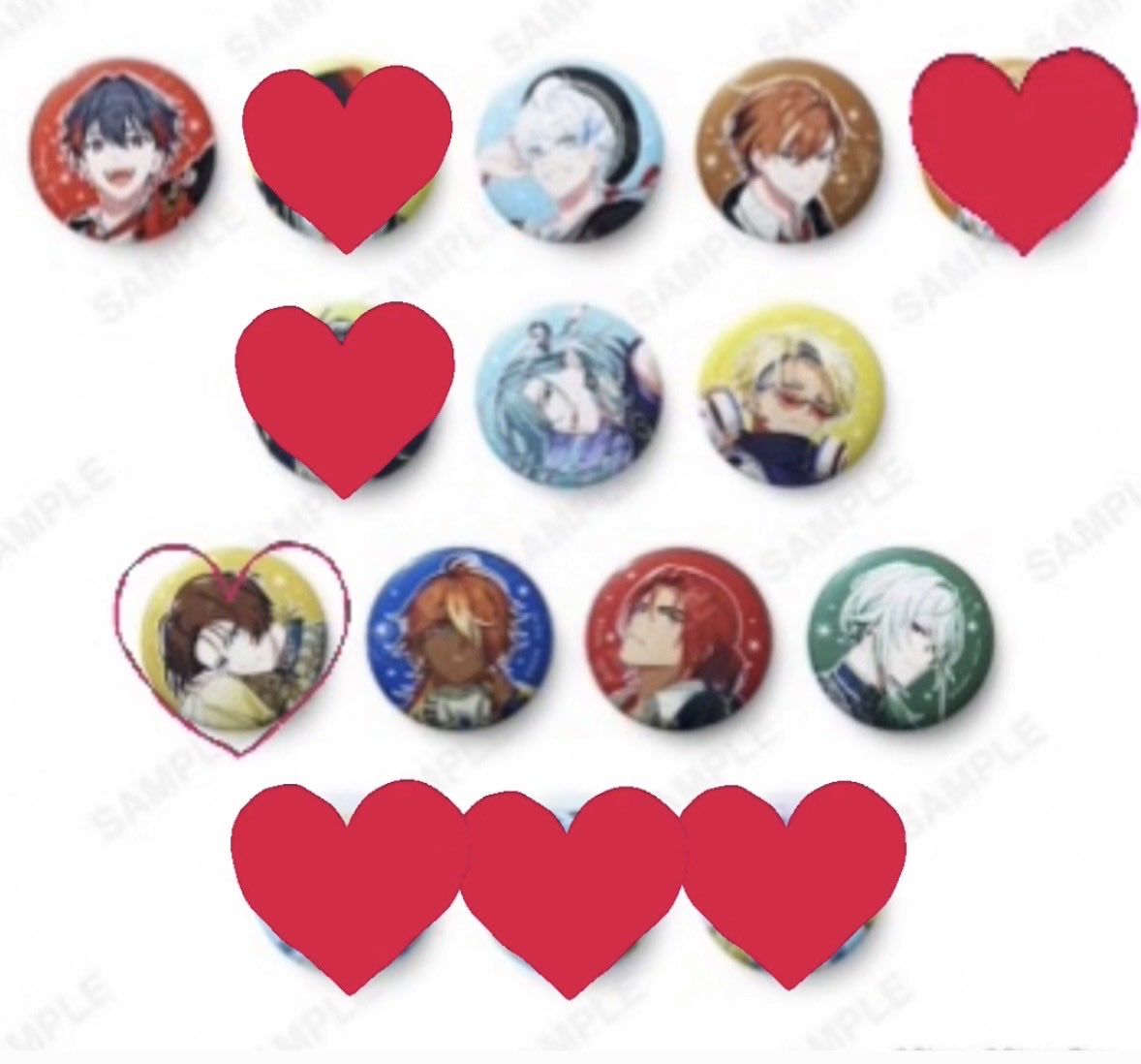 R19244's tweet photo. @00
【交換　譲渡　缶バッジ　スパリク　スパークリンク・スターズ】

譲→ネオ、ディディ、ラスカ、シュウ、ノア、シャン、ニコラ、スー
（8枠全て空いてます）

求→リゼ＞定価

◎11/1に8BOX購入予定
◎郵送or都内手渡し
◎譲渡はキャラごと
◎住所事前交換可能

⬇️リプ欄に続き https://t.co/FNKWO2kQbb