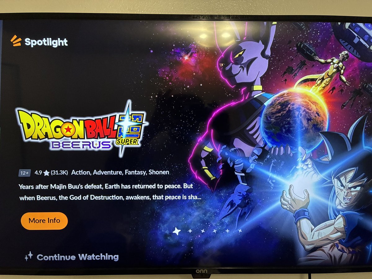 DBS_Enhanced's tweet photo. Dragon Ball Super Beerus is now sitting in the Spotlight &amp; Most popular section on Crunchyroll 🔥 only after releasing just one episode…! https://t.co/b0pnytS7D0