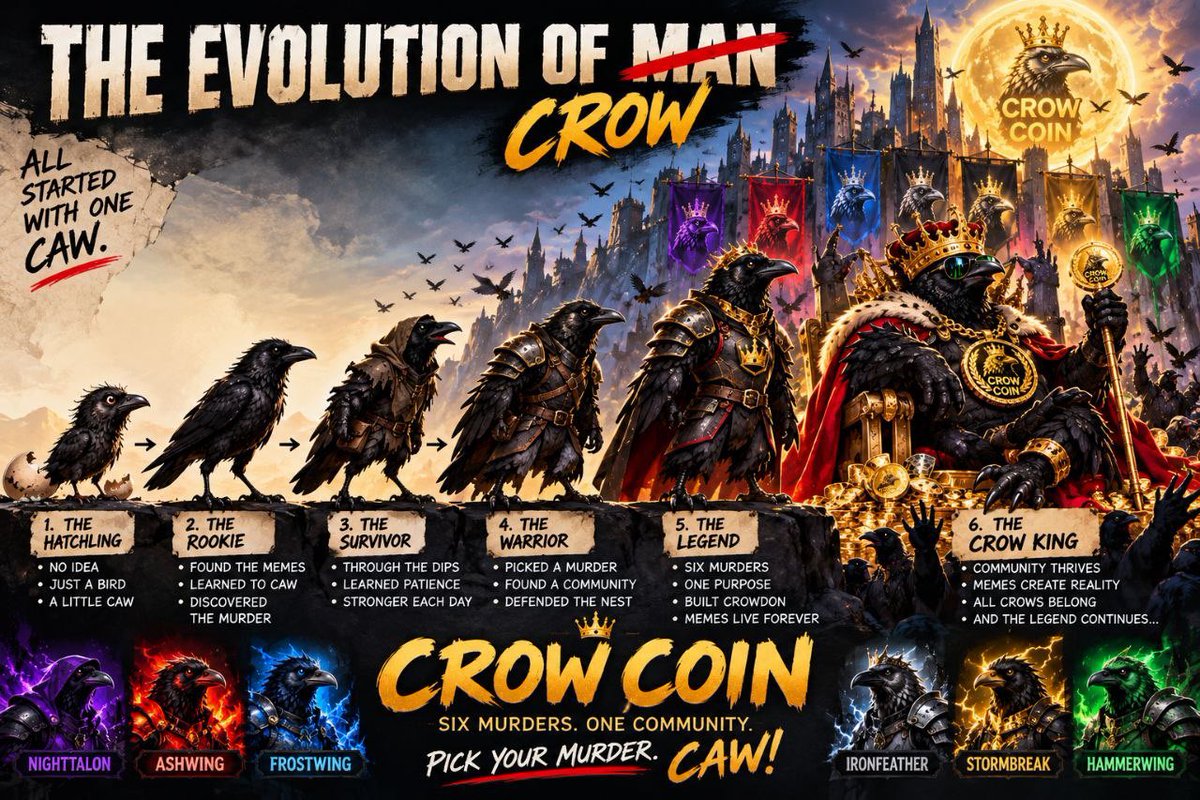 Solana_Punkz's tweet photo. @theAdamcrypto $CROW https://t.co/C6chHkZIxL