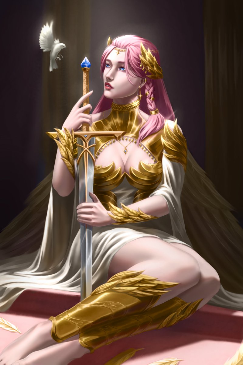 _Lirhasirius's tweet photo. I want to share my art from a few weeks ago, hope you like it. 

Those interested in commissioning can check my vgen 🥰. 

https://t.co/tRrEGLMXYW
#artwork #digitalartㅤ #oc #fanart #gold #commissionㅤ #vgen #artist #artmoots https://t.co/pU7REnPnnp