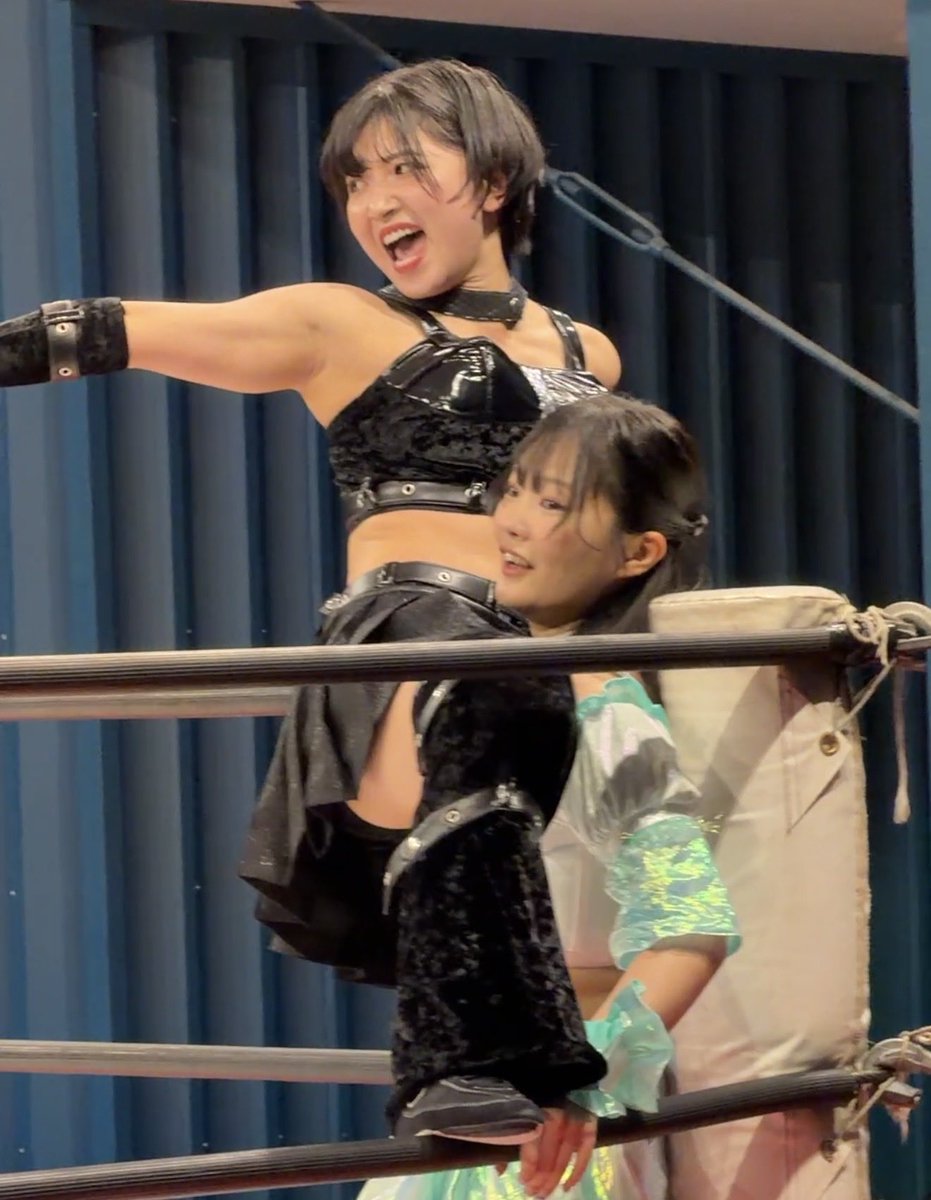 KTR23456's tweet photo. 2026.10.14 TJPW インイタ
志音選手、ネクジェネ初戦突破！
この数試合で動きのキレがいい感じで粘り強くなったと感じます。このまま優勝だ！
#神嵜志音 #TJPW https://t.co/zVOJCzjHcs