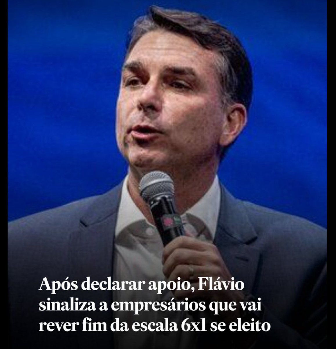 Normose_'s tweet photo. 75% da população é a favor do fim da 6 por 1 

Hoje LULA acabou com a 6x1 - Vitória? 

Flávio já declarou que se vencer, vai resolver isso pro empresário 

Entenda trabalhador: se Flávio vencer VOCÊ PERDE https://t.co/EmtqUy6QIY