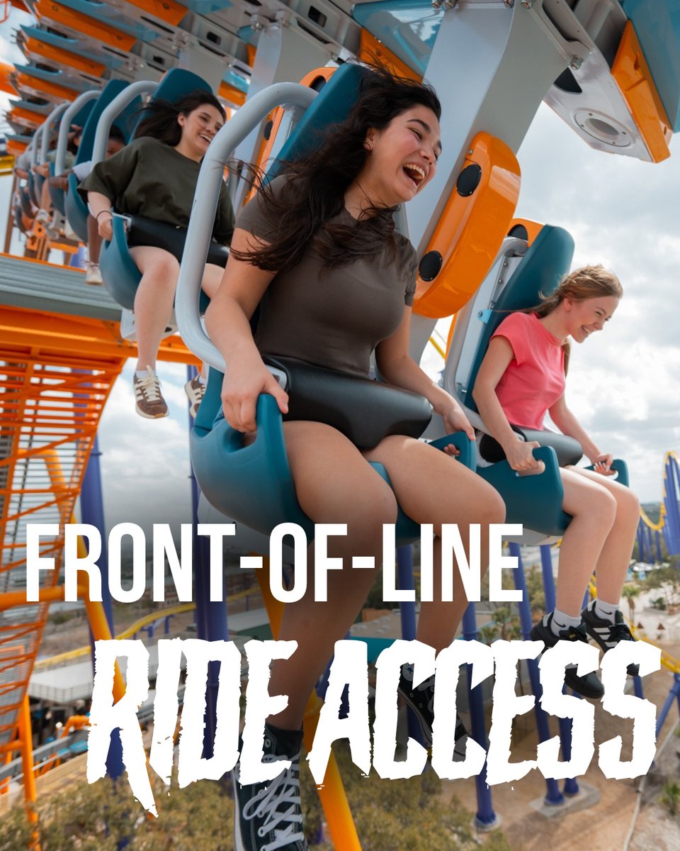 SeaWorldTexas's tweet photo. The Ultimate VIP Tour takes your day to the next level with:

👤 Your own personal park guide
🐬 Up-close animal experiences
🎢 Front-of-the-line access to rides
😱 Front-of-the-line access to ALL Howl-O-Scream haunted houses

Book your tour today - https://t.co/IBb2wbLa5z https://t.co/gGkuBKhEud