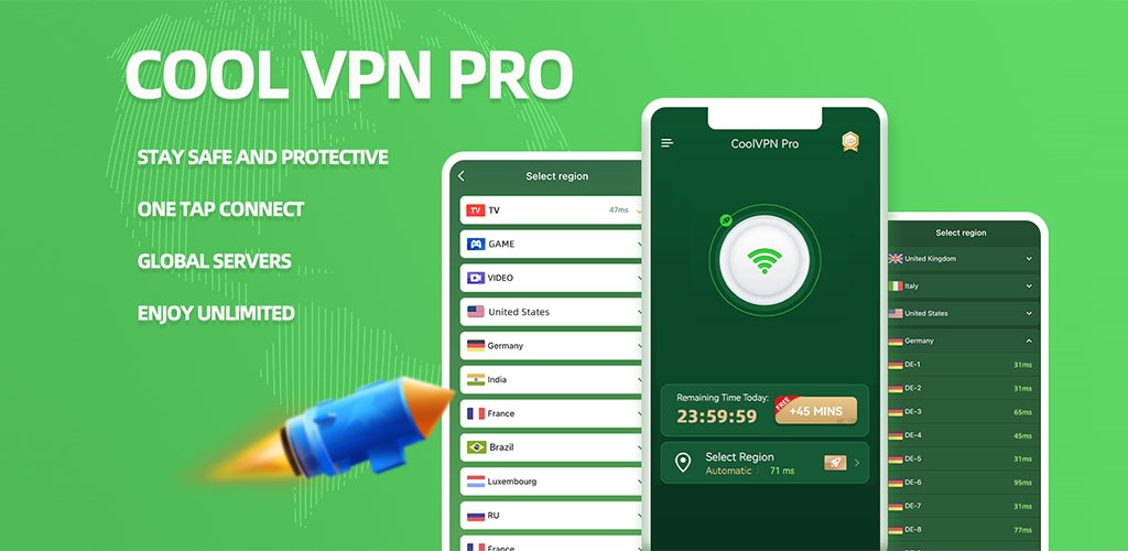 apkcube_com's tweet photo. 🚀 Cool VPN Pro: Secure VPN Proxy 1.0.455 is out.
📌 Super fast and unlimited VPN proxy. Secure proxy for Chat, Video and Gaming.
⬇️ Grab it on APKCube.
#Android #APK #CoolVPNProSecure #Tools #AppUpdate https://t.co/dhuT0g57Oq