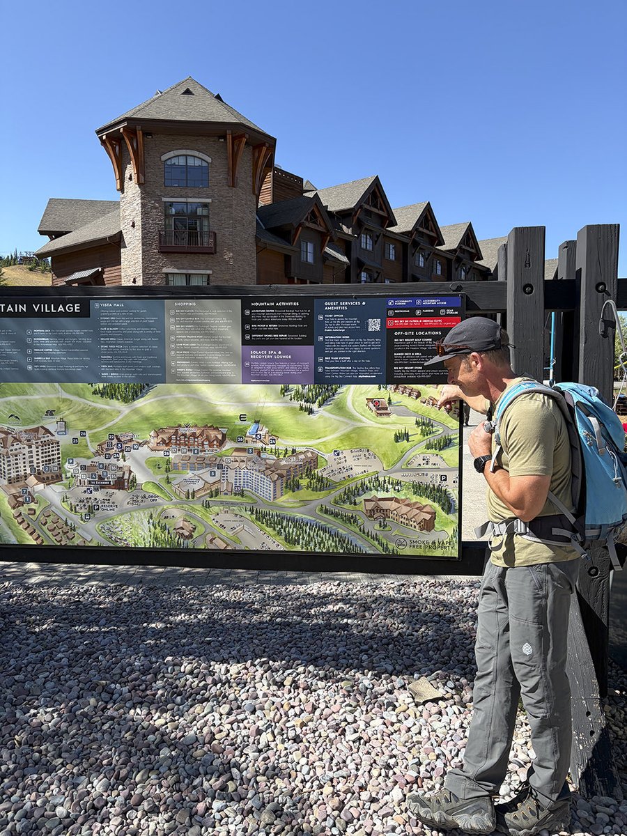 RadSmithSki's tweet photo. Here’s the journey from conception to reality. This @bigskyresort Mountain Village map was quite an undertaking! It was an honor—and a challenge—to capture this for Big Sky.

#LonePeak #BigSkyResort #BigSkyCountry https://t.co/oWw6etxBBm