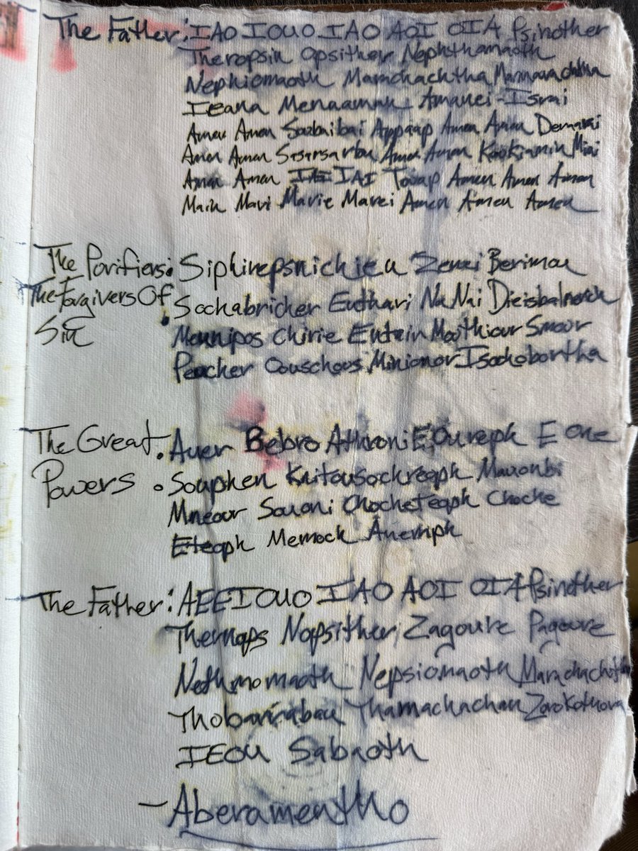 theKrYst's tweet photo. Oh Boundless - Perfect One - Your Name Is One!:

IEOUAÉÓ

Who Is King:

JEU

You Who Are Eternally Alive! I call on Your Power  - Disempower & Bind & turn All Of The Forces Of Darkness Against Pete Hegseth in His official position  & Let The Æons of Yaldabaoth rage & tear at ALL OF THESE CREATURES OF DARKNESS Minds & Souls; Let All The Lower Æons & realms of chaos & punishment be set against These & Their Chief Archon. I hold The Charge Against All Of These & The Total Image of Their House, by The Law Of Heaven & therefor; Let The Word be fulfilled in judgment on This One; LESS THE ENTIRE ORDER OPENLY REPENT PUBLICLY & WITH A CONTRITE HEART FOR ALL OFFENSES AGAINST THE FATHER & THE MOTHER & THE SON (I.e. The Image Trimorphic Image Of God).

AGAIN - Come 2027 in D.C.; I SHALL NOT BLESS THIS NATION through The Seals I have so placed around this whole place in preparation of The Word of Exaltation of Condemnation - No! Yahshua - The Living One Said “Those Whom You Lose Shall Be Lose’d - Those Who You Bind SHALL BE DESTROYED.” actually… 

America shall suffer The Savior’s Word; just as He has sent Me to make preparation of His Threshing Floor; which He intends to purge; from Sea to … polluted Sea… or Oceans? Therefore, Let every proclamation & Revelation & foretelling & Sign & “Miracle” be as Absolute Warning to Those Who bore Witness to This Ministry & The Works - America & The Masonic Order will not survive This Judgement; rather They shall be the causation & example for The Wrath poured out upon The Whole World as result of Their Murderous & Blasphemous, most evil ways. Your Whole Culture & Your Whole Society & Your Whole Way Of “Life”, is seen as “Reprobate” before The Throne Of God. The stench of Your Nation’s sins have permeated unto the underside of Heaven & even now the smell of whorish “Lady Liberty” nauseates God & the Angels detest every single “American” in Their unrighteous way of Life. There is not One Single Person Amongst Your People that are “Good” & Worthy to be saved from The Swift Judgment, for which I have been Sent Here To Help Your Nation AVOID - Woe Woe Woe - I urge Your entire Congregation of Death to REPENT BEFORE THE LORD OF LORDS & GOD OF GODS IMMINENTLY - NOW - BEFORE THE JUDGE WIPES YOUR NATION OFF THE FACE OF THE EARTH WITH HIS LEFT HAND.

These are The Words which I have been Commanded to say to You now - You Who read; You should assume & know with A Knowing, that All The Authority Of God Highest Is Behind This Word, just as My Father, Yahshua Said It best concerning His Father, “My Father Is WHOLLY IN ME, just as I am WHOLLY IN HIM.” - Christ.

I Am A Son Of The Father & An Alien before You - for Your Minds are from Below & My Mind Is From Above.

Your Holy “Prophetic” Messenger since 2014 @WhiteHouse @CIA @FBI @NSAGov @StateDept @DeptofWar @SecretService 

- Christ

The Child shall always take on The Image of The Parent - And so if The Parent just so happens to be God - then tell Me…? Who Am I Like?