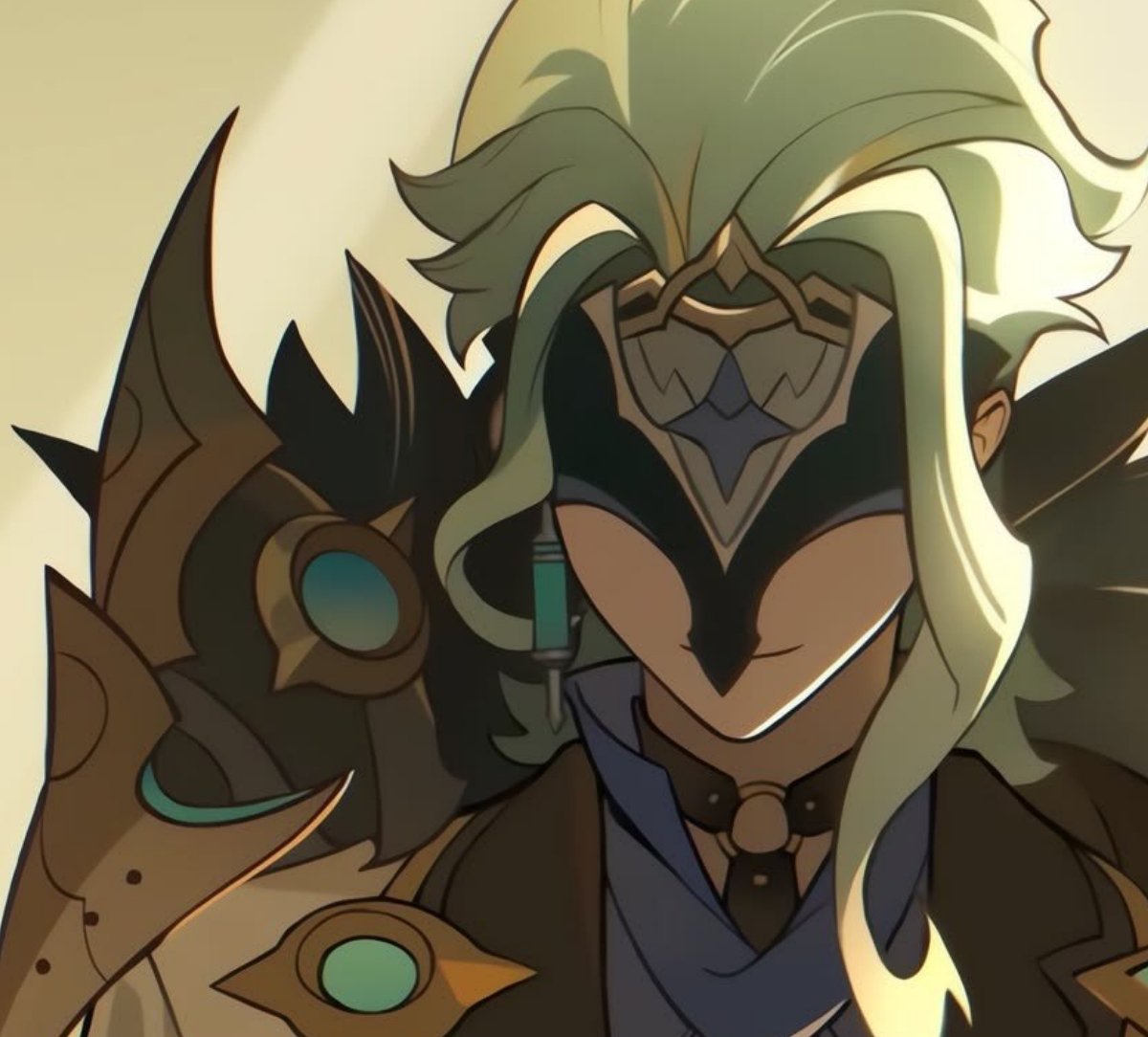 fftyn1's tweet photo. damn, I know you shouldn't take chardis Dottore too seriously, considering he's been screwed over, but he actually has a prototype elixir in his ear that he clearly doesn't need and that Dottore can practically only use for Pantalone #dottolone https://t.co/2f6upPsxDp