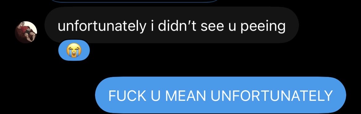 batflop67's tweet photo. Guys she wants to see me pee I’m scared https://t.co/mUNRk4LGyt