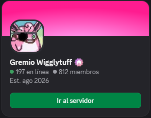 GremioWigglytuf's tweet photo. 🎉¡Ya somos más de 800 exploradores en Discord! 

Vive la experiencia de Pokémon Mundo Misterioso online: explora, combate y forma parte de un mundo vivo junto a otros jugadores, directamente desde tu navegador.  

Gratis y sin descargas.
https://t.co/RdLxdpPIts https://t.co/nJqvdxXI3p