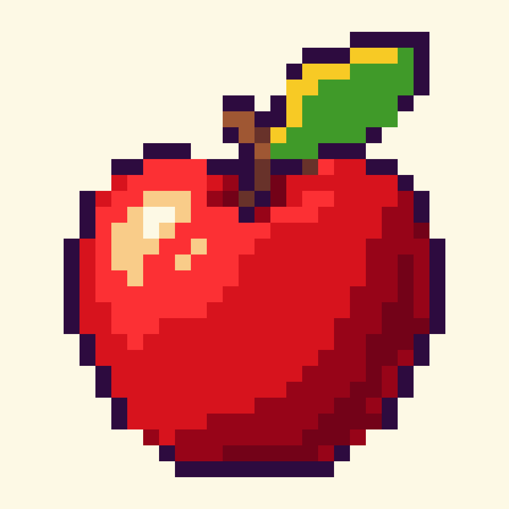 inkroom_ai's tweet photo. Four pixel props, one 32x32 grid, one palette. Generated on InkRoom, then snapped to the grid. https://t.co/X8rTUkAn0Y