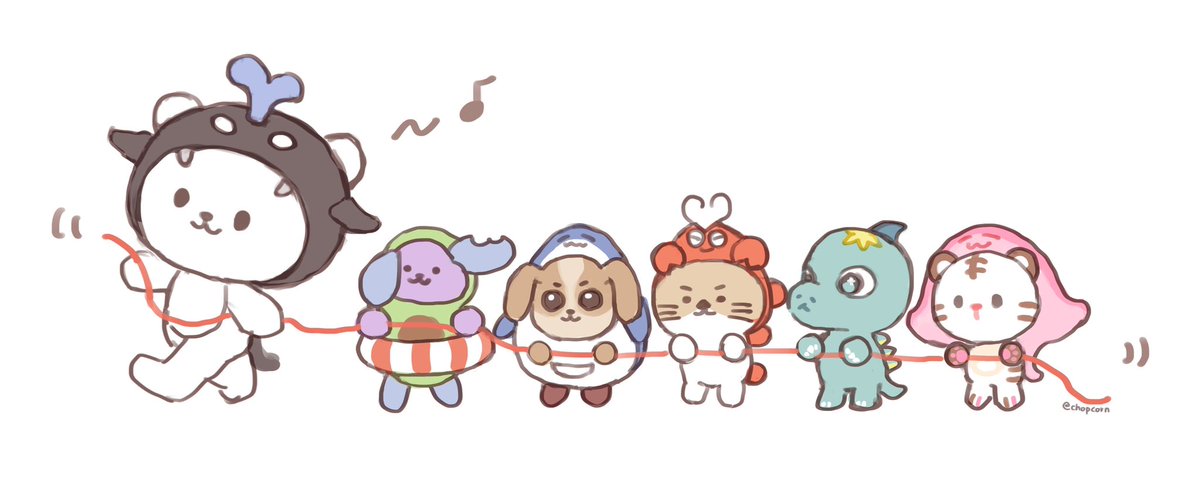 chopcorn__'s tweet photo. Polcasan’s daycare center 🐣🍼
#TINGTING #polcasan #avocean #wesley #rexxa #nongnooong https://t.co/Z2LDOOFb3Q