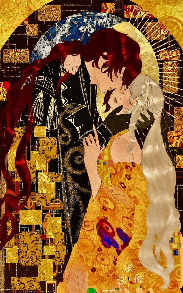 dawnchyfang's tweet photo. the kiss #dawndelion variant 

#jealuc https://t.co/NhMLLjT4rT