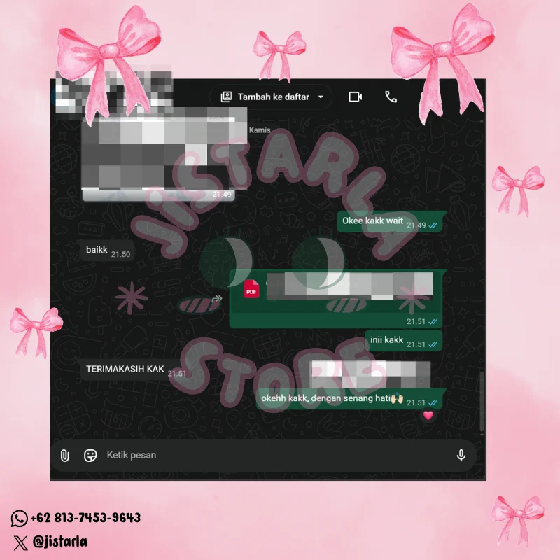jii ୨୧ | Joki Tugas, Daftar Isi dll on X: 