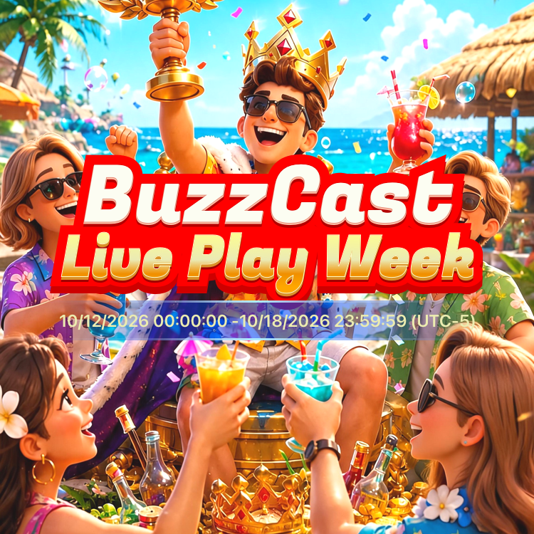 BuzzCastAPP's tweet photo. 🔥 BuzzCast Live Play Week 🔥
📅 Event Period: Oct 12 – Oct 18, 2026 (UTC-5)

Unlock ALL event perks with just 99 Diamonds!
✅ Get a FREE 3-day limited outfit once unlocked
✅ Daily refreshing missions & rewards
✅ Claim rewards once every day
⚠️ Don’t forget to collect rewards before the event closes — unclaimed rewards will be gone!

Join our tropical live party, complete daily tasks and grab awesome rewards 🏆🌴

#BuzzCast #fyp #paratí #livestreaming #viral