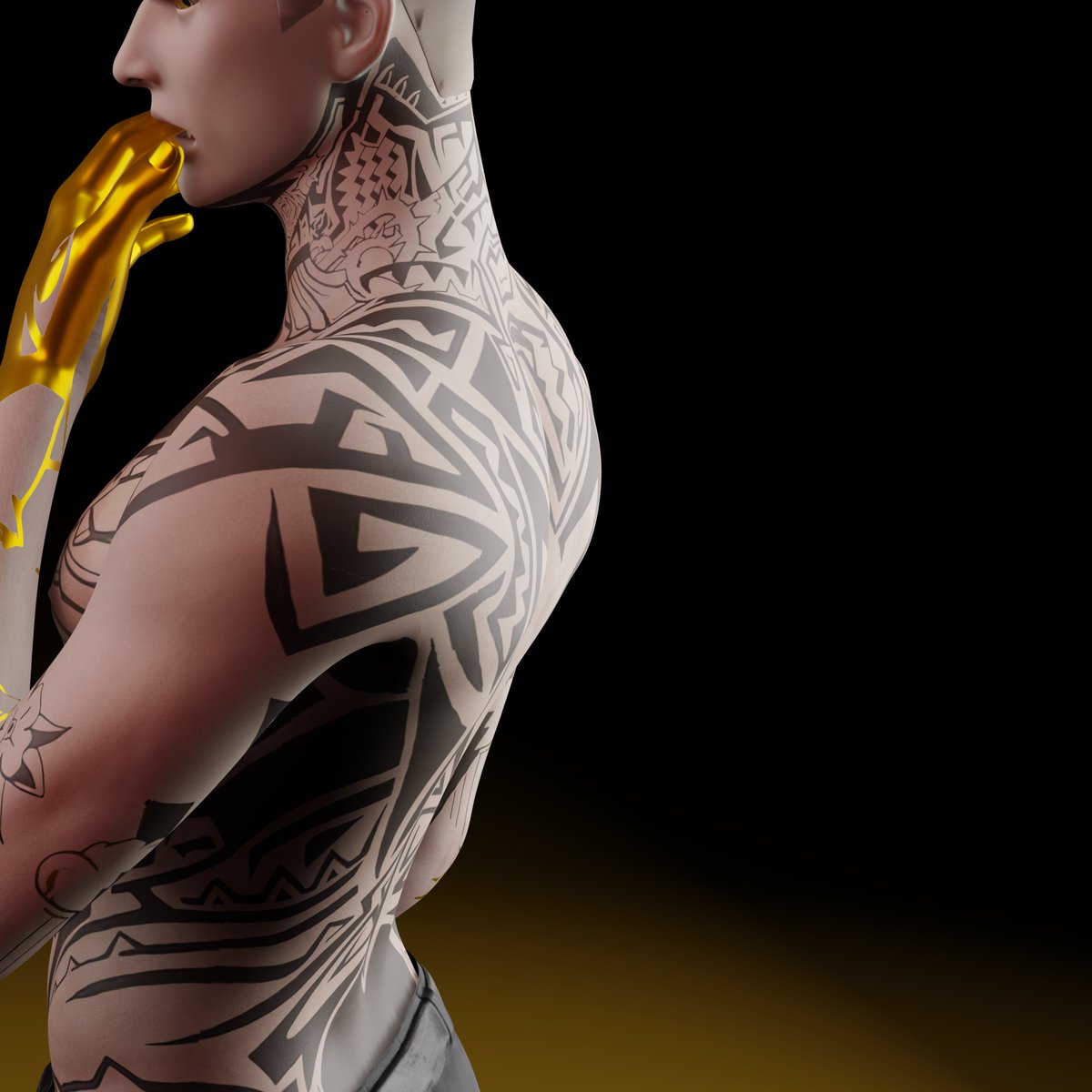 spawnastarion's tweet photo. #midas #blender #art ? Idk how to tag on X whatever https://t.co/WO4fheXjsD
