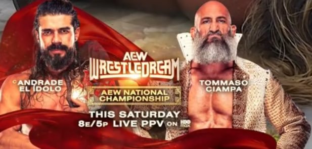 GhostXad9211's tweet photo. Official for WrestleDream.
🔥🔥🔥🔥🔥
#AEWDynamite
#AEWCollision https://t.co/qFIdLroqak