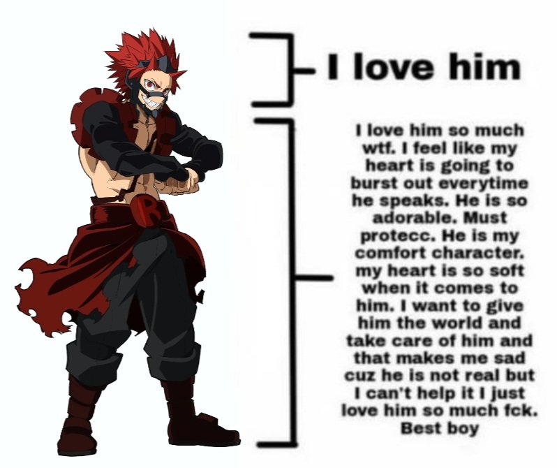Witch_Yuriko's tweet photo. Good morning to #KrBk twt and all the Kirishima lovers out there! ❤️⚙️🍓🪨☀️ It's his day tomorrow!!! (Well, technically in like seven hours...) https://t.co/JVGj1TiZTt
