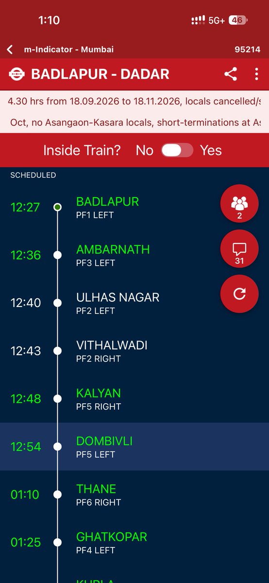 Breath_Marathi's tweet photo. @Central_Railway please fine where is our one and only afternoon ac train 12.54 from Dombivli to CSMT please suggest what will do with this 3 time extra paying ac pass ?? @RailMinIndia https://t.co/ByuiD8uk2v