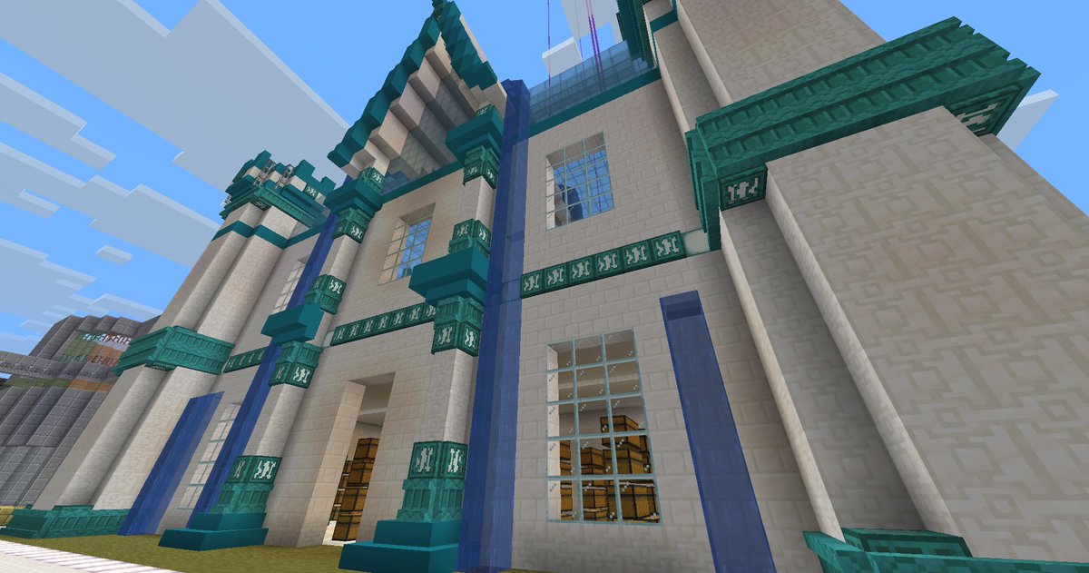 Inui_NorA's tweet photo. 【マイクラ 建築進捗】
🪎アイテム倉庫🪎

入口と窓の装飾がいいのなくてこれもまた途中、、、 https://t.co/6ySjsMAFYt