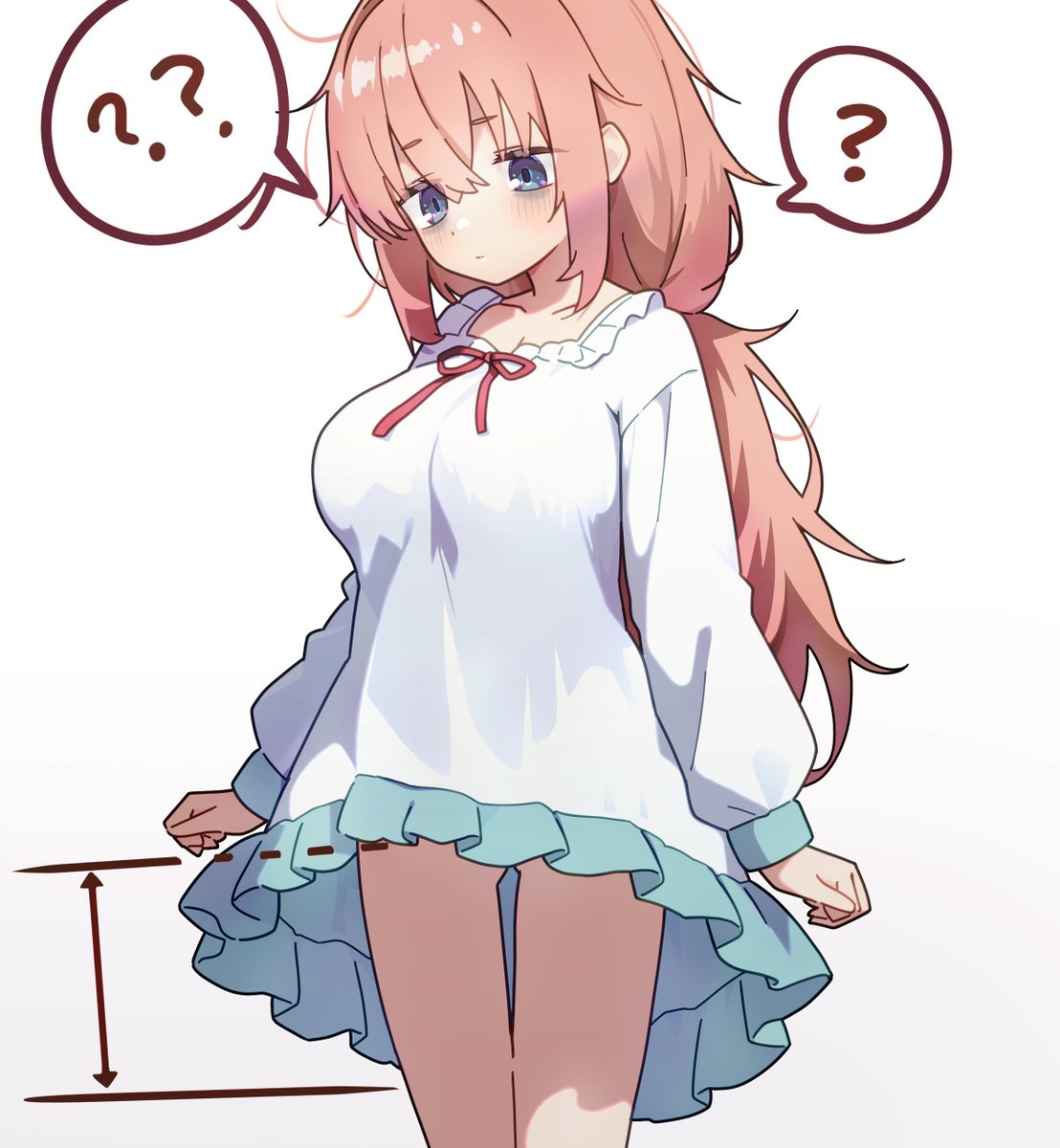 shiratama_chi2's tweet photo. なぜか裾の丈が前後でズレてしまうこまちゃん
(癖に刺さるキャラが来たので衝動描き)

#生徒会にも穴はある #陸奥こまろ https://t.co/HJmKnsMulG