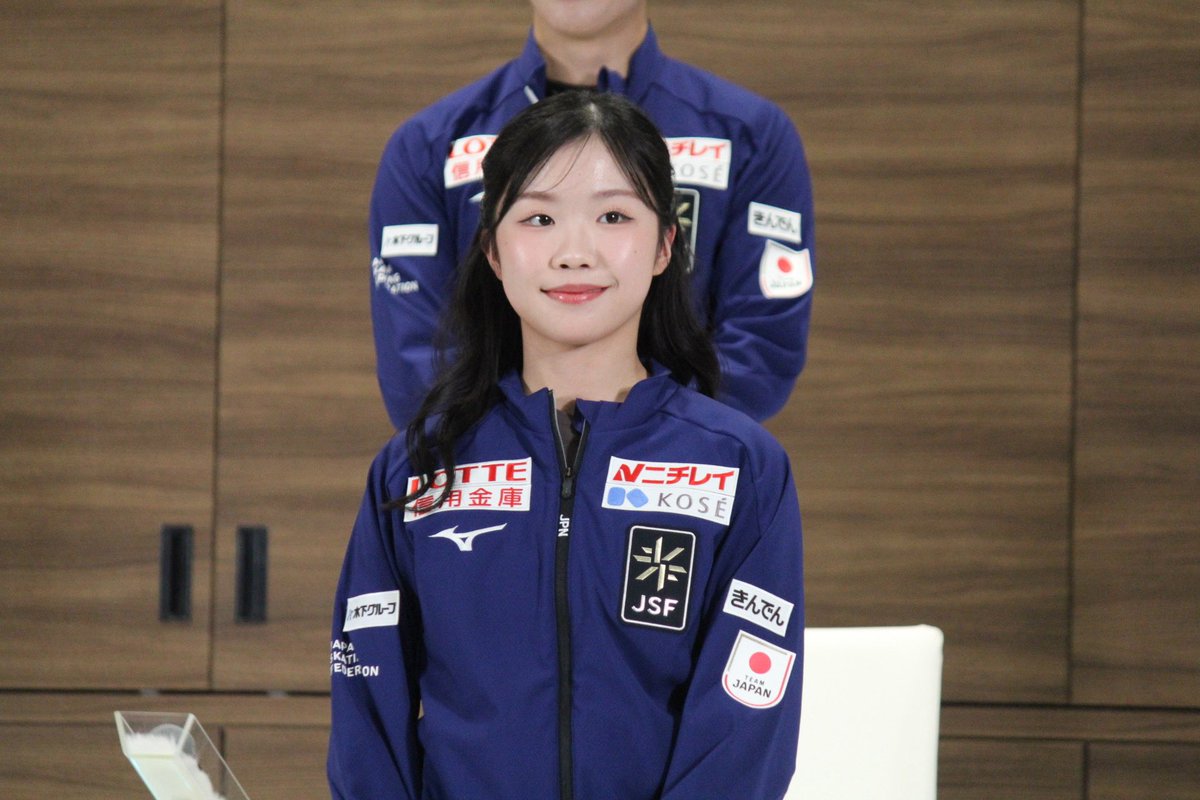 TheAnswerFigure's tweet photo. #フィギュアスケート 新シーズン開幕会見⛸️

【写真：編集部】

#中井亜美 #千葉百音 #島田麻央 #青木祐奈 https://t.co/IqQrOkx4J5