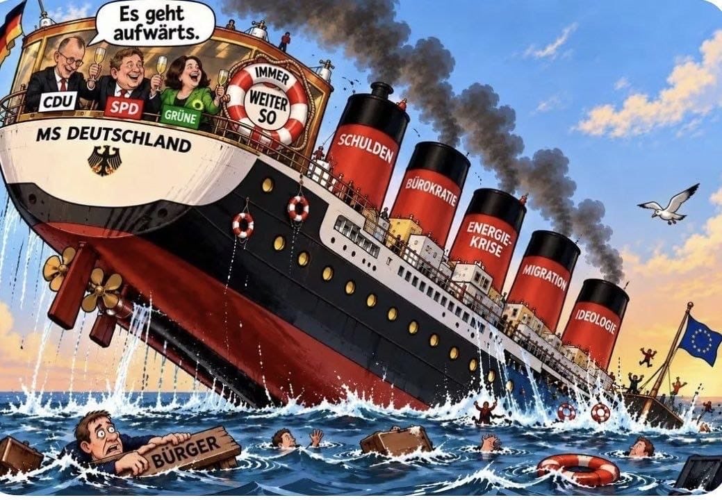 Matheistos's tweet photo. Es muss sich was ändern, bevor der Untergang „vollzogen“ ist!
Harald Paulick
Blogger &amp; Satiriker
https://t.co/ZmB5xN4m7I https://t.co/zr9CR06TPR