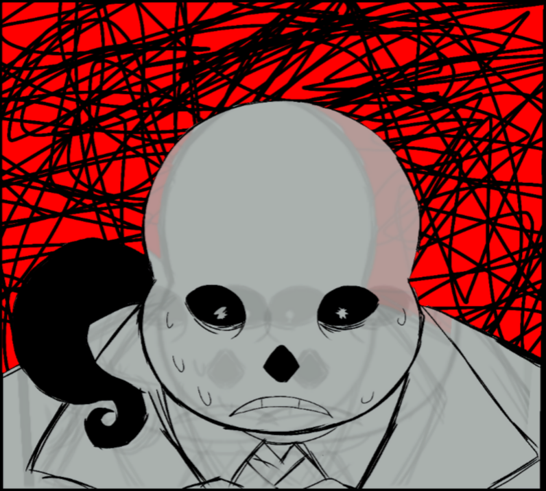 unknownfor77177's tweet photo. Dissociation 

#mirrorsans #nightmaresans https://t.co/nHbBh0JQR1