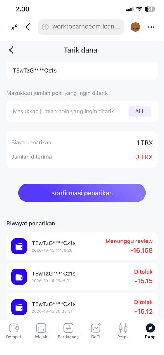 dindafrdlla's tweet photo. @DigitShield_HQ Hello, quick question. Some users can withdraw their airdrop easily, but when I try, nothing happens. This has been going on for several days. Could you help?
@DigitShield_HQ https://t.co/opTmcwfXVS