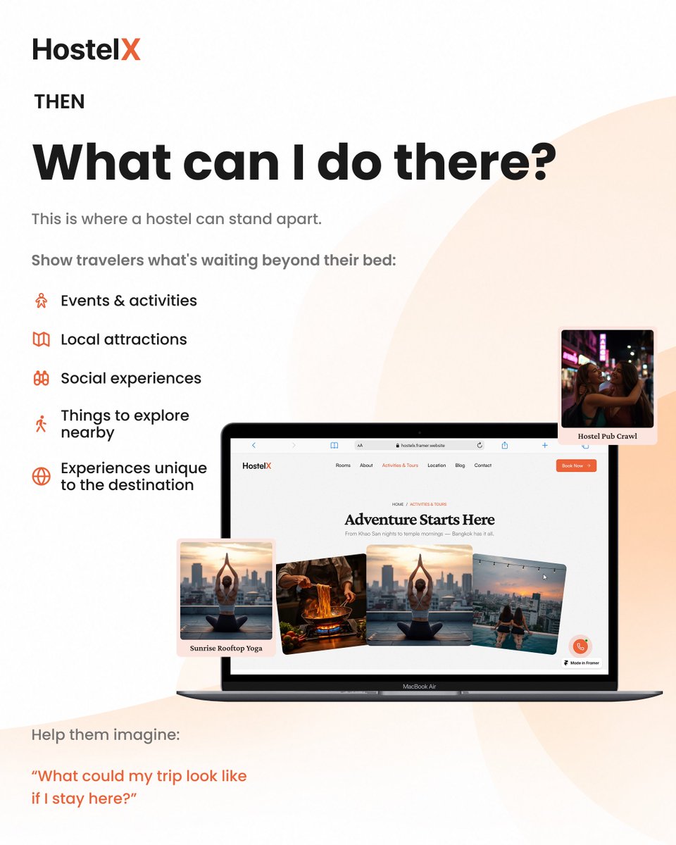 7sync_tech's tweet photo. 📍 Location 
🛏️ Room options 
✨ Experience 
⭐ Trust 
📅 Booking https://t.co/nZhCEjiH9f