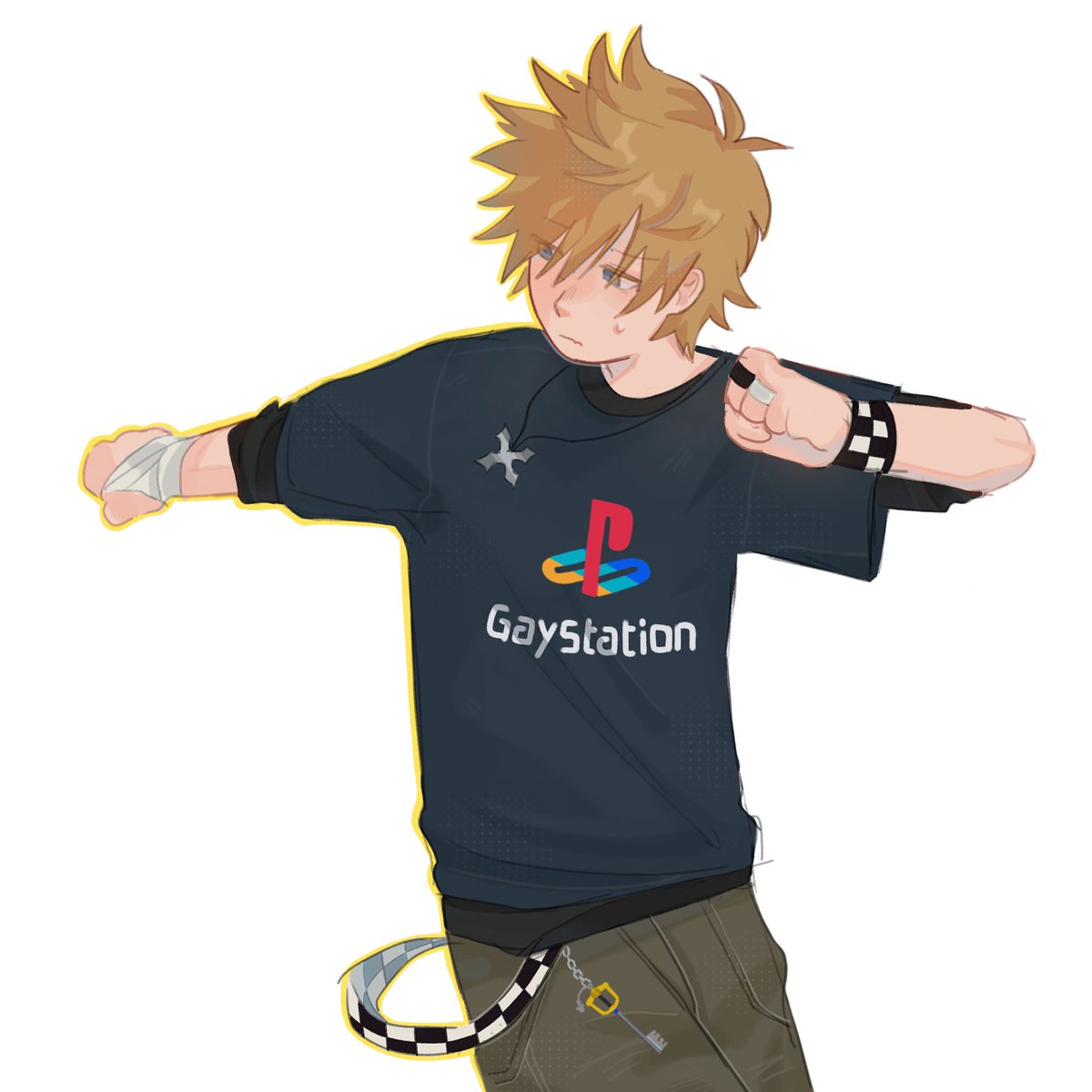 d976s's tweet photo. sketch roxas dancing lets gooo https://t.co/I5ZkgjNIho