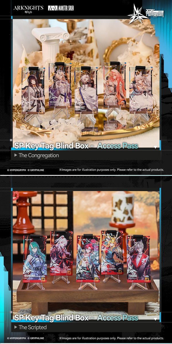 GLStore_EN's tweet photo. #Arknights Merch Showcase

"Ambience Synesthesia2026 - I Witnessed" Series Merch Pre-order Is Live!

Check the link below for more info!
Pre-Order link: https://t.co/Wnl6IlmKgI https://t.co/US9xjtxiGT