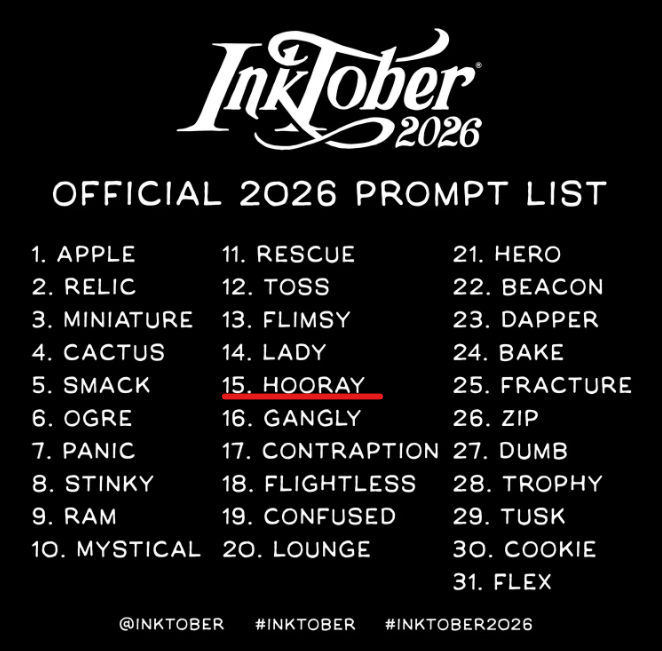Yvckest's tweet photo. #inktober2026 https://t.co/txCebf8WLN