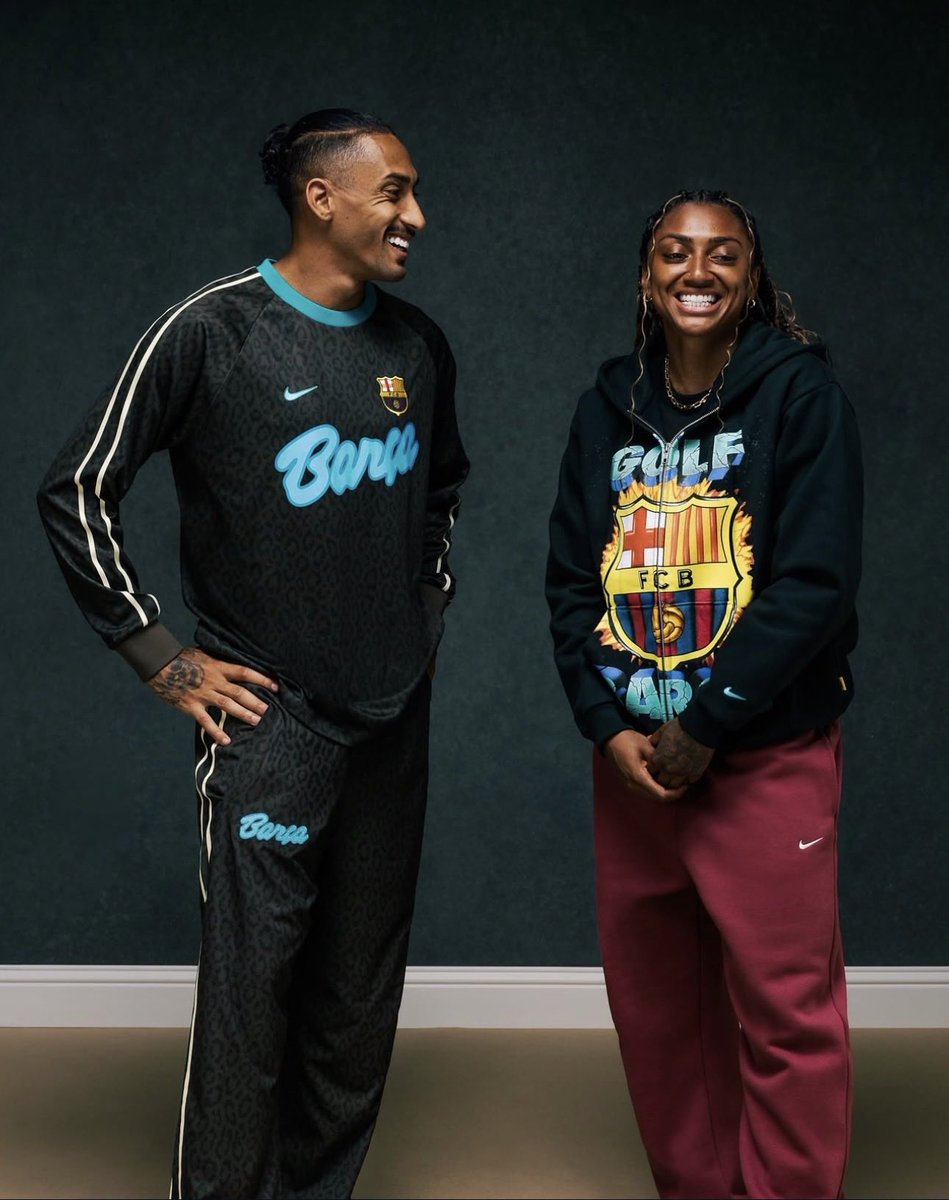 VisionBlaugrana's tweet photo. 🚨 OFFICIEL | VOICI LE MAILLOT SPÉCIAL POUR LE CLÁSICO ! 🔵🔴

En collaboration avec Tyler the Creator &amp; Golf Wang. 🤝

Vous aimez ? 👇 https://t.co/z5bena2udi