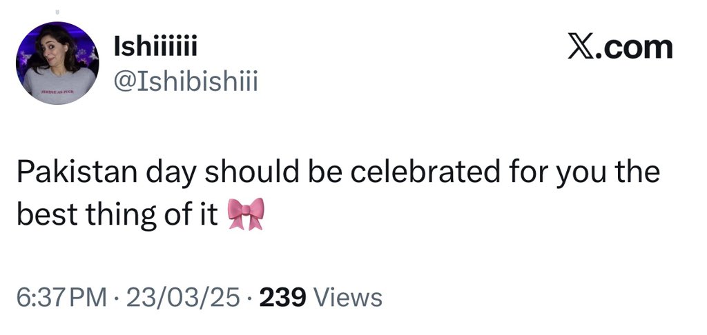 IqbalBasheer81's tweet photo. @Ishibishiii Says a Pakistani lol https://t.co/H8gtIGMDcb