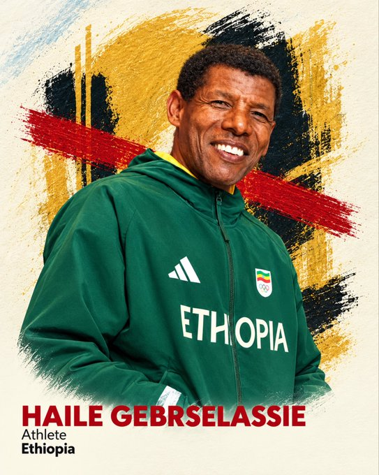 AbrarSuleiman's tweet photo. ጀግናው አትሌት ኃይሌ ገ/ስላሴ በታዋቂው ፎርብስ መፅሔት ከአለም ተፅእኖ ፈጣሪዎች ውስጥ መካተቱን ስናበስር በታላቅ ኩራት ነው! https://t.co/EygBpb3sjR