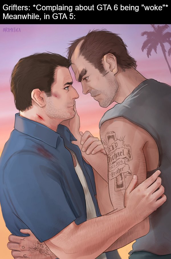 TheCanadianGTR's tweet photo. They aren't just friends...

#GTA5 #GTAV #GTA6 #GTAVI https://t.co/gJyQYCTXIR