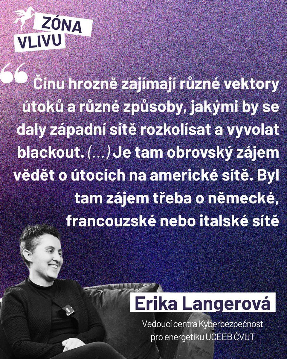 _EuropeanValues's tweet photo. ⚡Jak se Čína aktivně připravuje na ofenzivní operace proti naší energetické infrastruktuře?

🔎 Co odhalil výzkum naší hostky Eriky Langerové v podcastu #ZónaVlivu? A co to znamená pro bezpečnost energetické infrastruktury? https://t.co/Gv6QPOfOhs