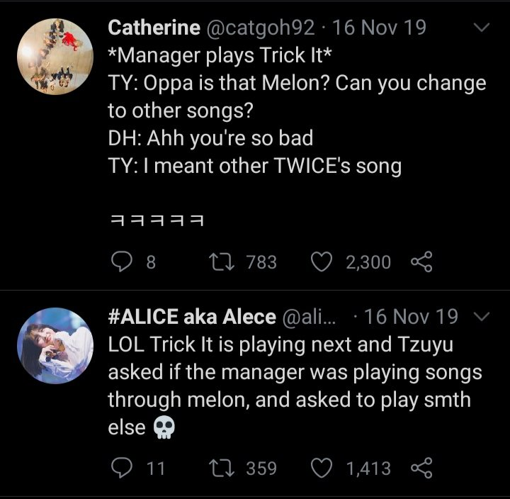 uppercasehyo's tweet photo. Both DTNA and What Is Love?, along with other TWICE songs, were blocked from achieving PAKs. JYPE called for an investigation, and the sajaegi were later reportedly proven true. Melon never properly addressed the issue and instead seemed to blackball TWICE. even the members started throwing subtle shade at the app