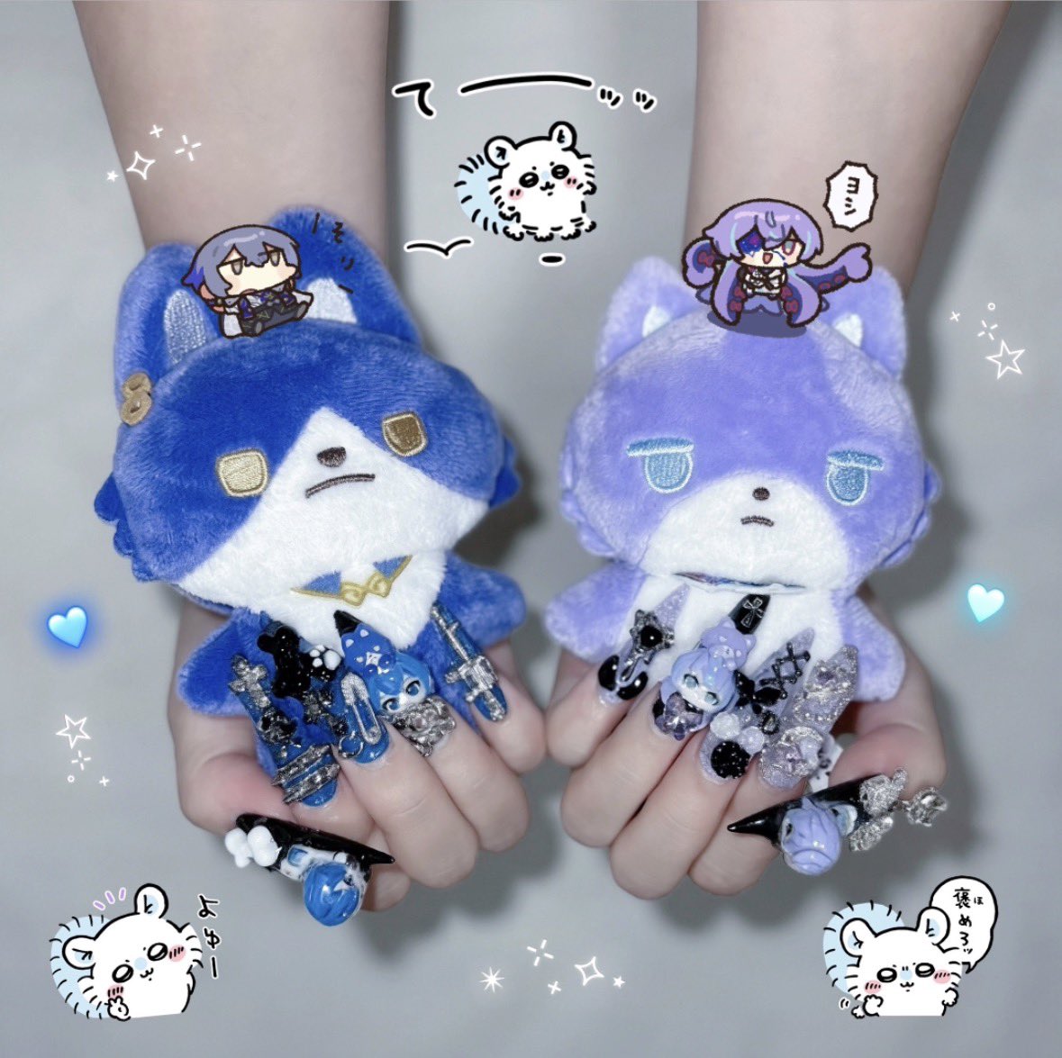 dntc_kmds's tweet photo. つ🅰️ライブに向けてこやるべ㌠でした💙💜痛ねいるはかわいい、一生この爪がいいദ്ദി^ᴗ ̫ ᴗ^

#放ロウ者 #インショウ派 https://t.co/2GeldXzf1S
