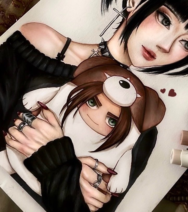 mikasasnana's tweet photo. I love this fat dog eren plush so much I had to drew it at least one time https://t.co/F5L7viJXEM