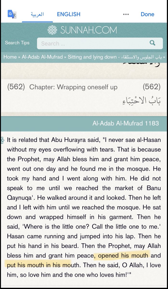 proudkafirG's tweet photo. Muhammad used to love sucking little boys’ mouths. https://t.co/YiCGX6KrMa