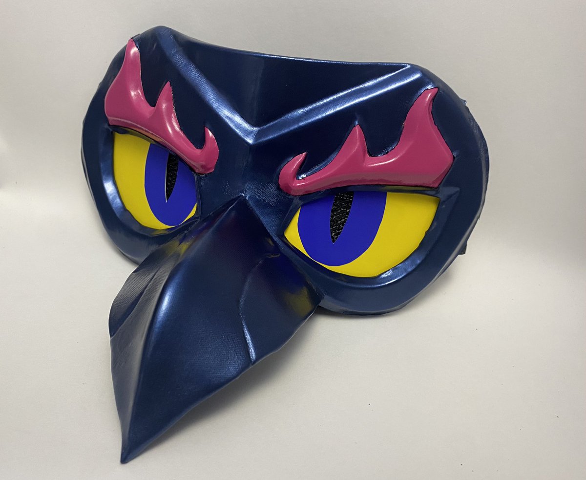 UrahataS's tweet photo. #めら組絵図
熱千の仮面を制作したのじゃ。 https://t.co/FJ97BPUkoN