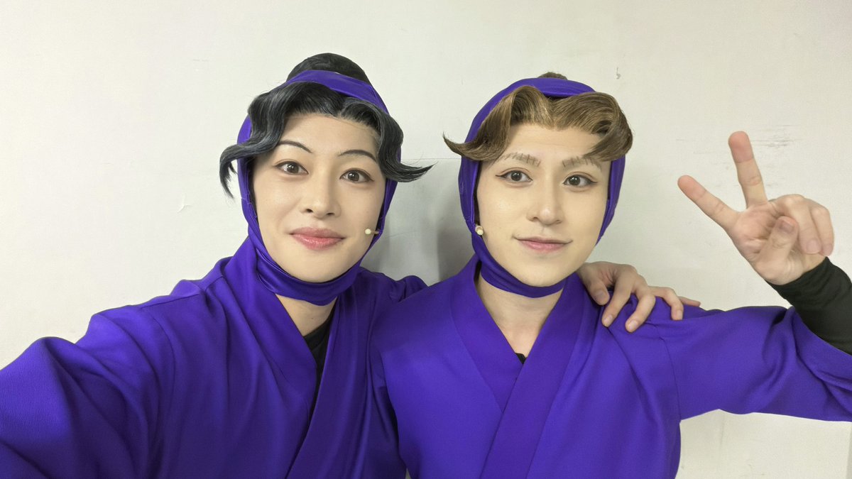 macoto20580065's tweet photo. 6日目昼公演🐯

ご来場頂いた皆様、ありがとうございました☺︎

カテコで挨拶させて頂きましたー！
みなさんの一つ一つの観劇が大切な思い出になっていると嬉しいです😌

夜も頑張ります✌︎

#忍ミュ https://t.co/mAw1qWe72R